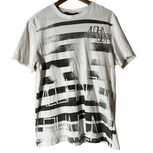 Vintage Y2k Oakley Aloha Ola White Gray Shirt Mens Sz L Distressed Faded